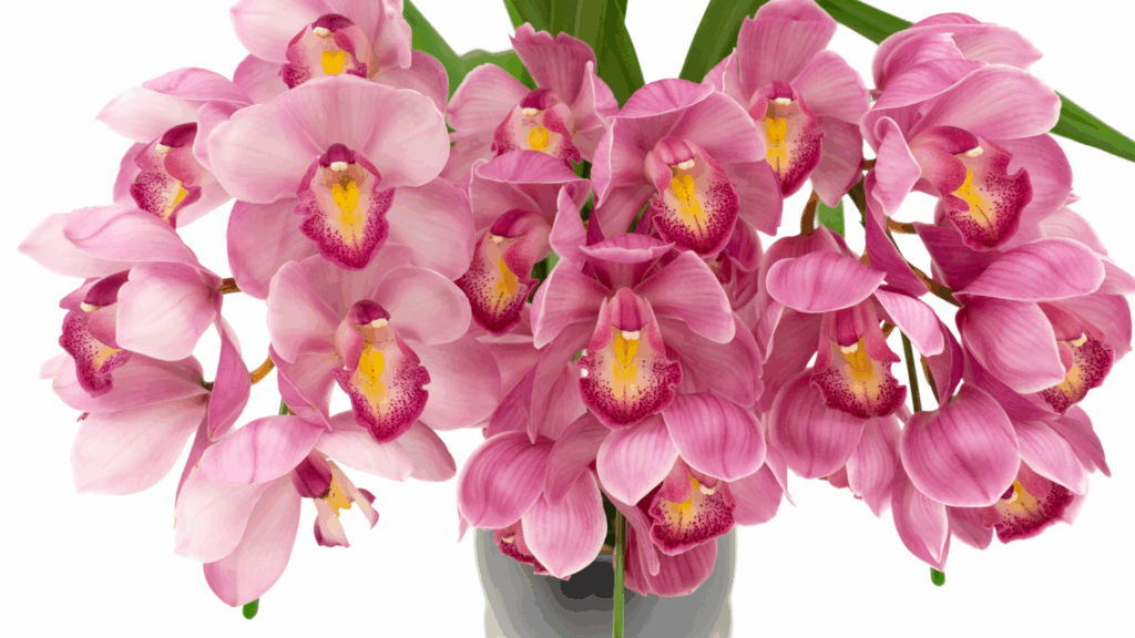 Cymbidium wortelstokken, kolibrie orchids